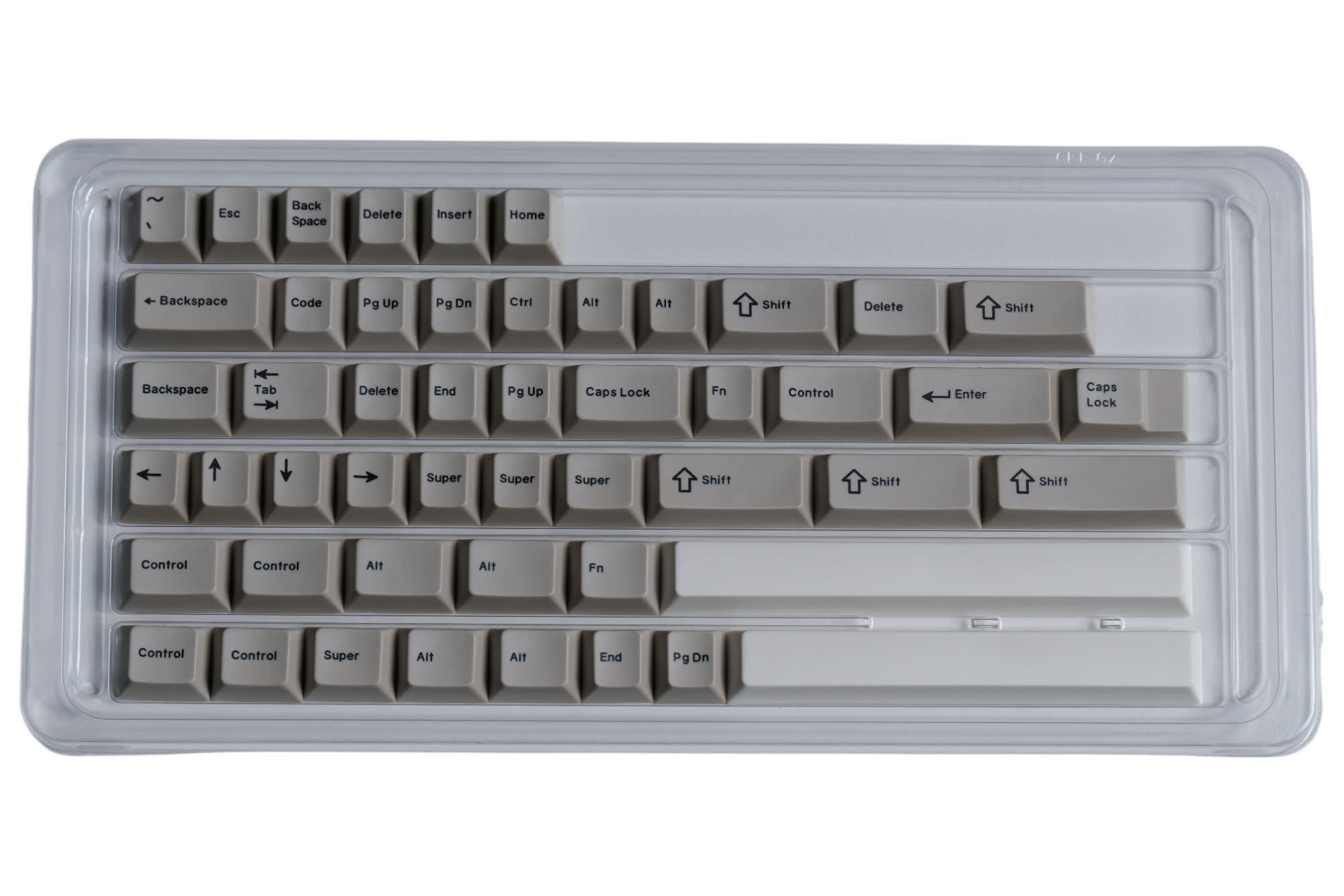 Hammerworks Mods 60s Beige (R6) Keycap Kit · Milktooth